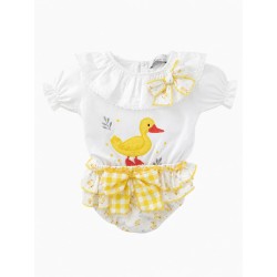 Conjunto patito niña