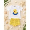 Baño patito niño