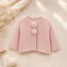 Chaqueta lana pompón