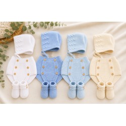Conjunto 3pzas lana