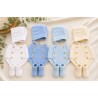 Conjunto 3pzas lana